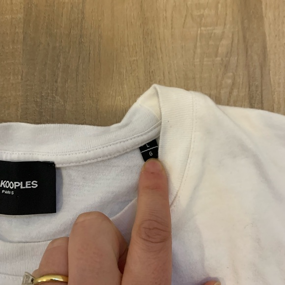 The Kooples Skull Motif T shirt - Picture 6 of 9